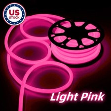 110v 100ft Pink Neon Led Strip Lights Waterproof Flex Tube Indoor Outdoor Decor 110v 100ft Pink Neon Led Strip Lights Waterproof Flex Tube Indoor Outdoor Decor