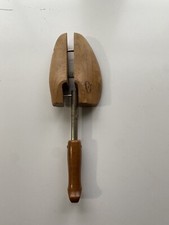 Vintage Men  s Wooden Shoetree Single Right Foot 