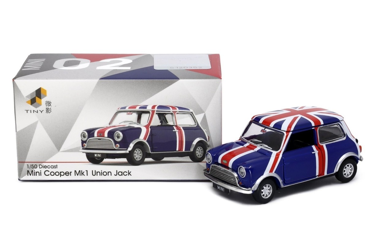 Tiny City Hong Kong Mini Cooper MK1 Blue Diecast Model 1:50 | eBay