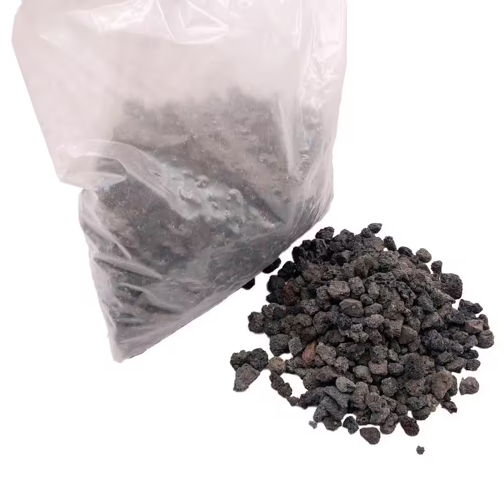 5 lbs. Bag of Lava Rocks for Gas Fireplace Indoor Outdoor Use