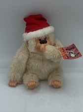 Vintage 1979 Russ 8" Plush Christmas Gonga Gorilla Thumb Sucking Monkey Luv Pets