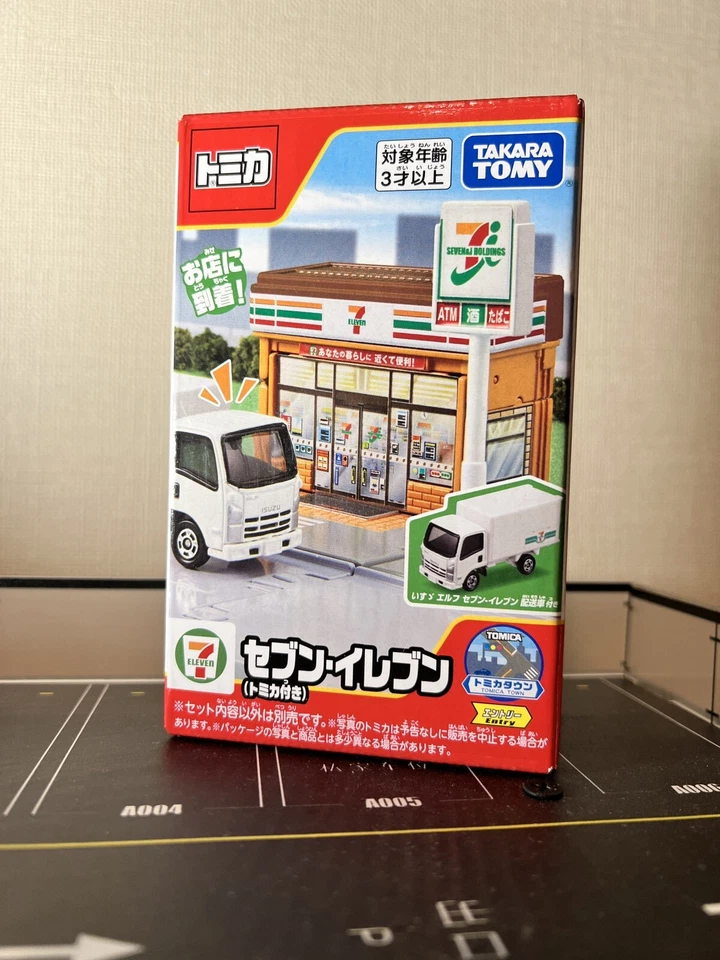 Набор грузовиков TOMICA Seven-Eleven 7 11 с 1 доставкой Tomy Isuzu Elf Япония 2022 - Изображение 2 из 4