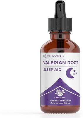 Valerian Root Liquid Extract Supports Deeper, Healthier, & Higher Quality Sleep
