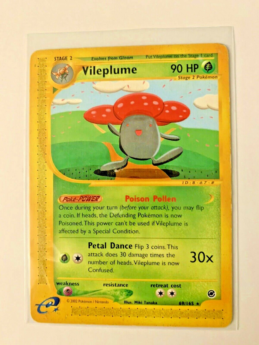 2016年 ポケモン Vileplume カード Pokemon Card Game TCG Vileplume s9a 003/067 R Holo JAPANESE