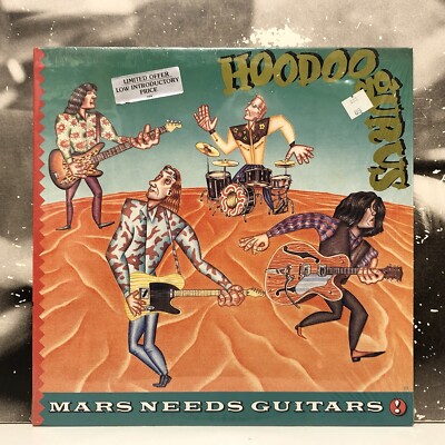 HOODOO GURUS - MARS NEEDS GUITARS ! LP NM/NM 1985 CANADA MERCURY BIG TIME MERM 1
