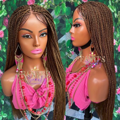Micro Braid,READY TO SHIP, 6by6 Human Hair Lace Base. 28-30inches  1-3 Days Ship