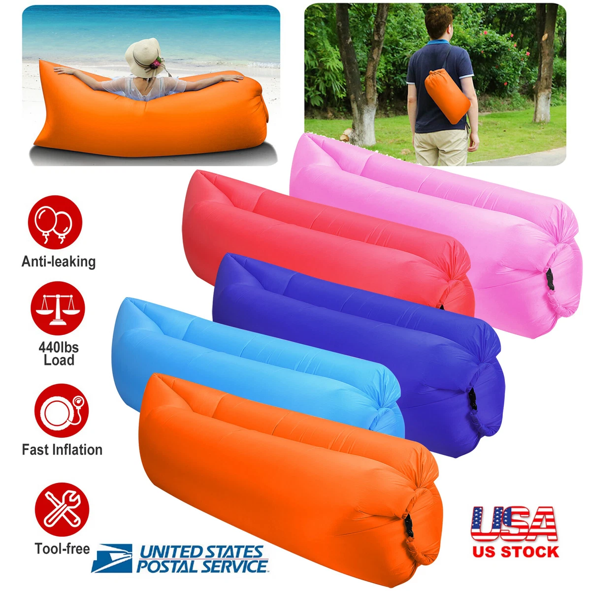 Blow up beach clearance bed