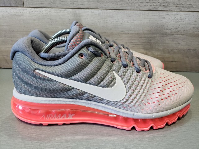 Womens Nike Air Max 2017 849560-007 Pure Platinum/White-Cool Grey New Size 10.5 | eBay