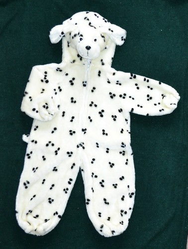 PIEL DIFUSA / FELPA PERRO DÁLMATA Disfraz de Halloween para niños talla S (2-3), piel sintética - Imagen 3 de 5
