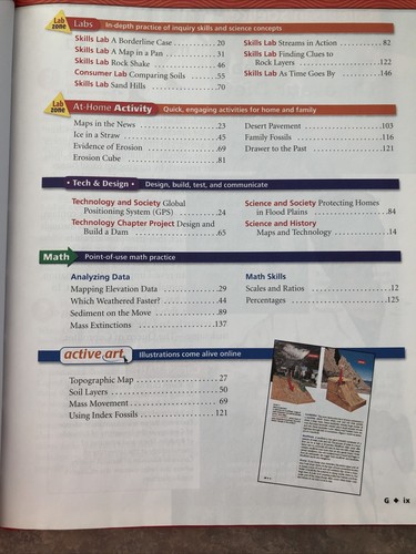 Prentice Hall SCIENCE EXPLORER EARTH'S CHANGING SURFACE Student Text Home-School - Picture 7 of 15
