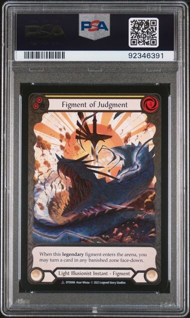 Flesh and Blood TCG Figment of Judgment // Themis, Archangel Flesh and Blood TCG Figment of Judgment // Themis, Archangel
