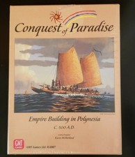 Conquest of Paradise GMT Games First Edition  NEW SEALED