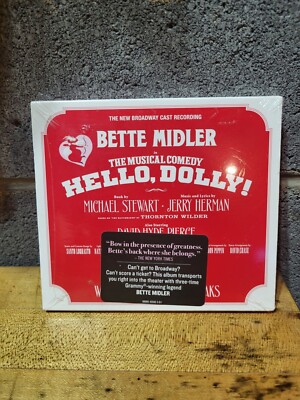 BETTE MIDLER - HELLO, DOLLY! [2017 BROADWAY CAST RECORDING] NEW CD