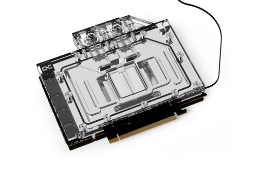 Alphacool Eisblock Aurora RTX 4070TI Ventus Water Block with Backplate - Picture 3 of 6