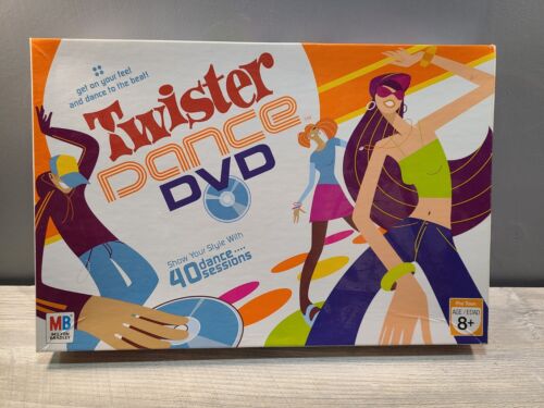 Twister Dance DVD Milton Bradley 8+ 2-4 Players - Afbeelding 1 van 3