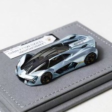 PANTHEOM 1:64 Ice blue Lamborghini Terzo Millennio Concept Car Resin Model