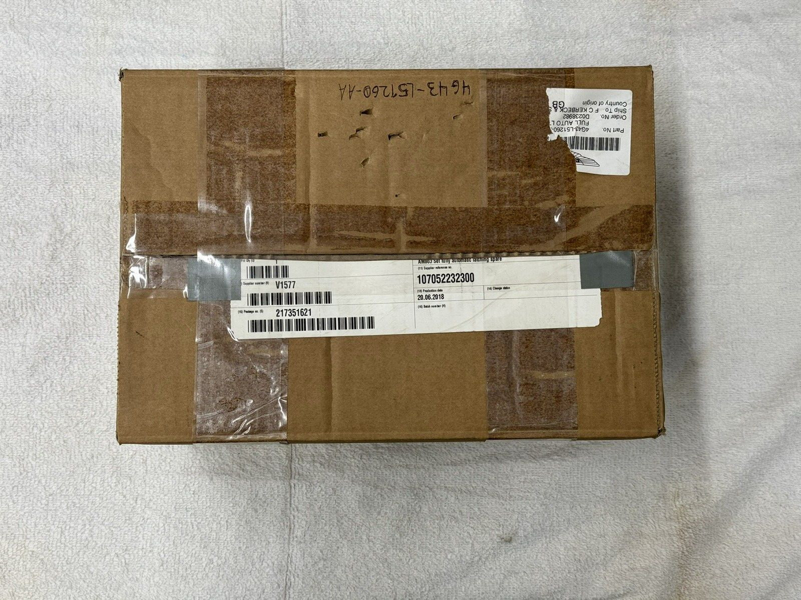 Genuine Aston Martin Auto Latch Kit Left Hand OEM # 4G43-L51270-AA