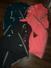 VICTORIAS SECRET PINK LIMITED ED MARLED DOG SWEATSHIRT BOYFRND SWEATPANT SET NWT