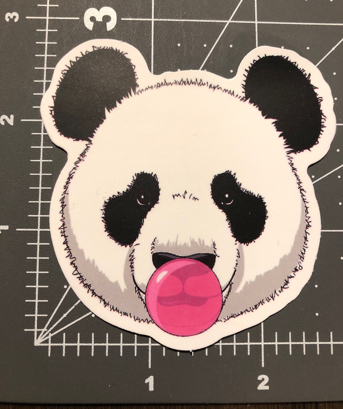 Panda Bear Humor Skateboard Laptop Guitar Decal Stickers New15