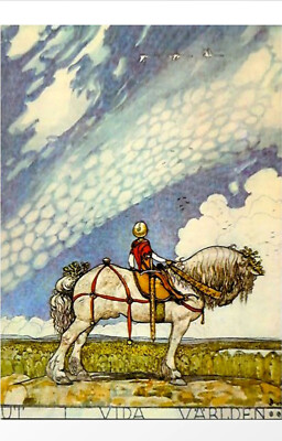 John Bauer Foto A4 in die weite weite Welt 1907