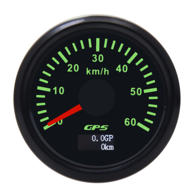 Universal Digital GPS Tacho Reise Meter Einstellbar Kilometerzähler Für Boot Yacht Motorrad Auto