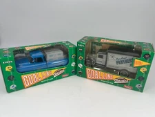 ERTL #B400/B415 Goal Line Classics Carolina Panthers Die Cast Bank Trucks (2)