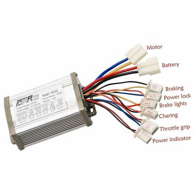 Scooter 36V 800W Speed brush Controller Control Box ATV Mini Bike Go ...