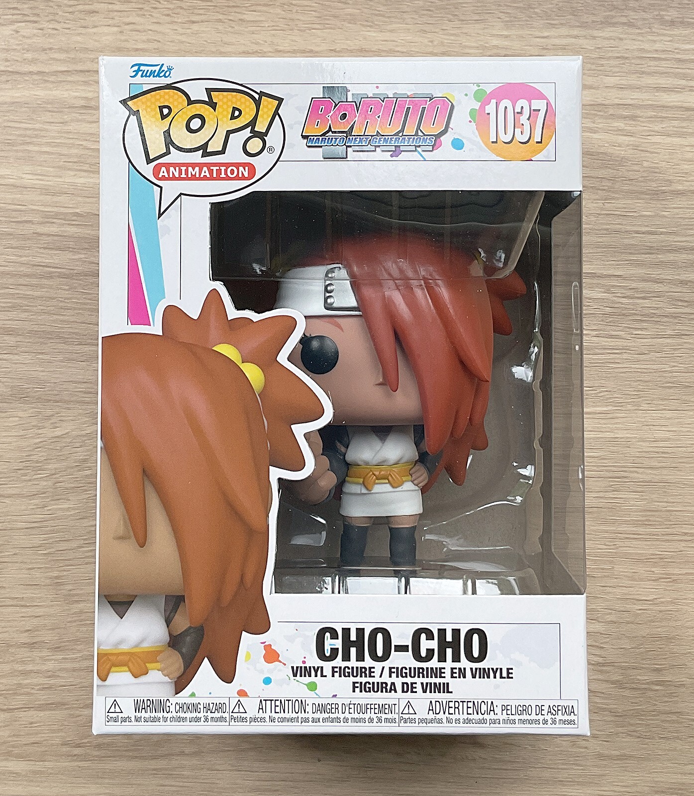 Funko Pop Boruto Naruto Next Generations Cho-Cho #1037 + Protector Gratis
