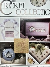 Friendship Tea The Cricket Collection, Cross Stitch Vicki Hasting 4 Patterns