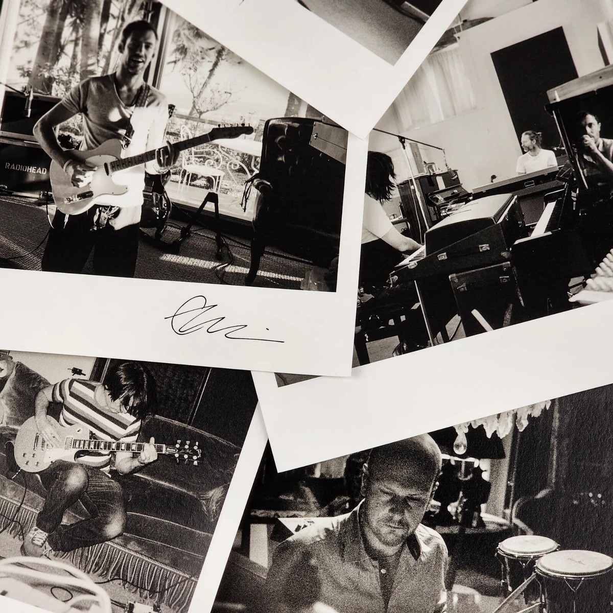 Radiohead Band Signed Colin Greenwood How to Disappear Deluxe