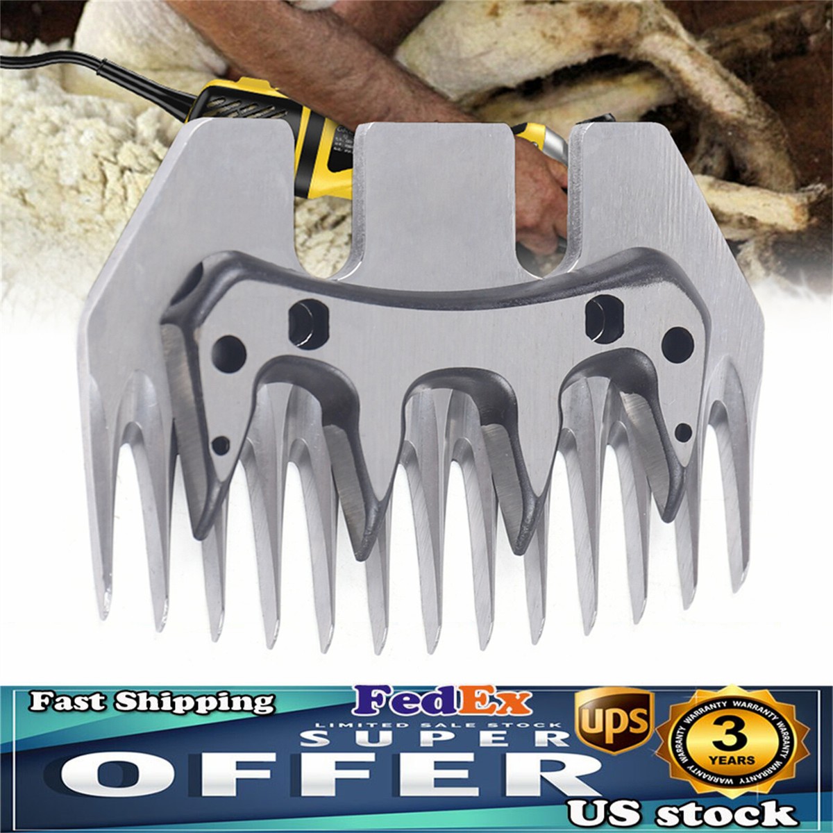 13 Teeth Straight Blade Goat Shearing Sheep Clipper For Heiniger