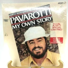 Pavarotti My Own Story PAV2007 Vinyl LP VG+ Cover VG+ Tested Cleaned