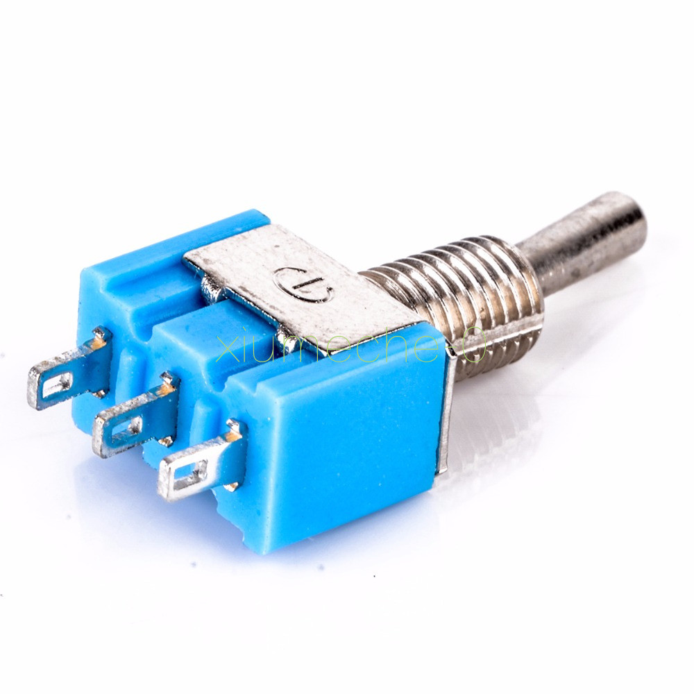 TUIMELSCHAKELAAR SPDT (ON)-OFF-(ON) 10A/250V - LOWCOST