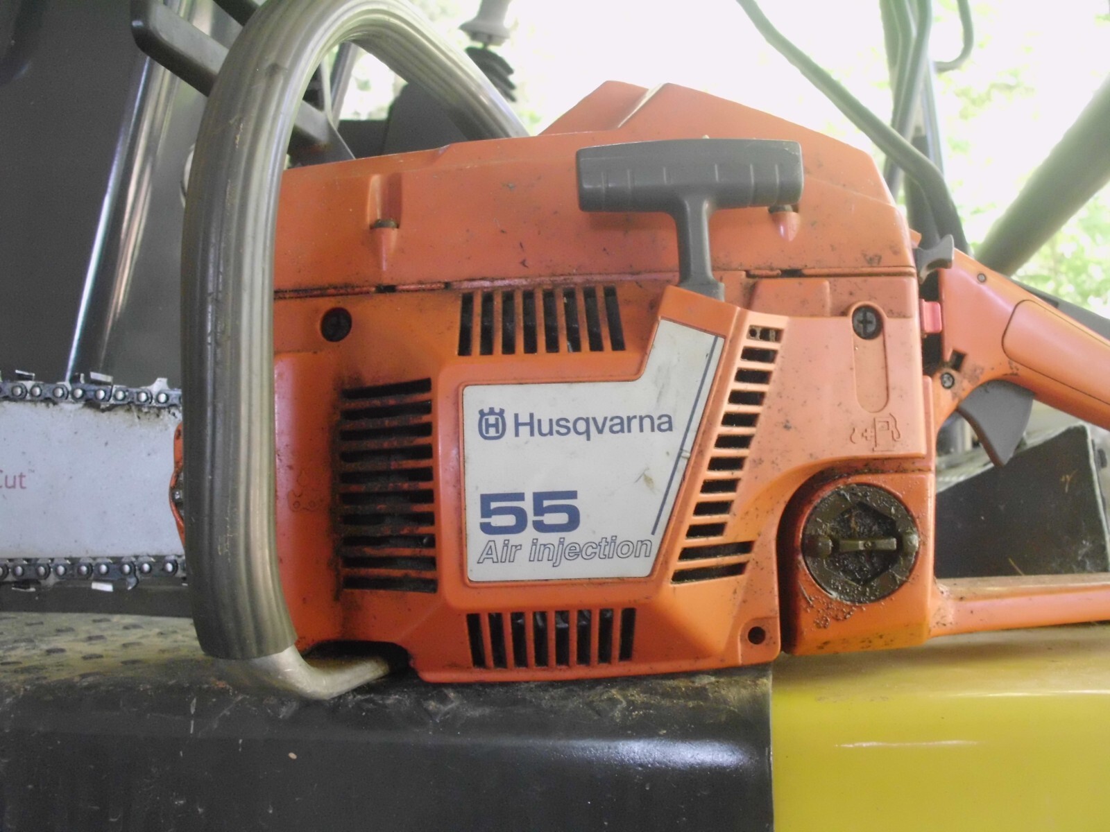 HUSQVARNA 55 CHAINSAW Runs Great, Bar and Chain Excellent eBay