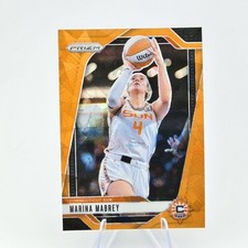 2024 WNBA Panini Prizm - Orange Ice Prizm #132 Marina Mabrey