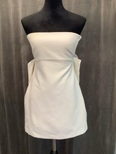 Ever New Ever After Erin Strapless Bow Back Mini Ivory Dress 4
