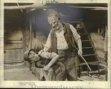 1955 Press Photo Heinrich Gretler stars in "Heidi and Peter" at Civic Theater