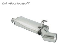 Ragazzon Sportauspuff inkl. Adapter auf Serie Fiat Coupe 2.0l 16V 102mm gerollt