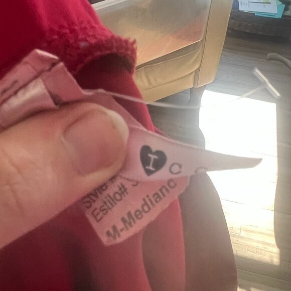 Cute Mini Solid Red Skater Circle Mini Skirt - image 4