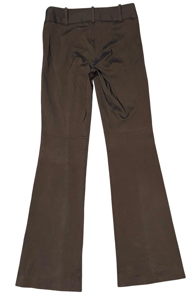 Guess Vintage Low Rise Flare Leg Pants Women’s Sz 6 30x33 Brown Metallic USA - Image 2 of 4