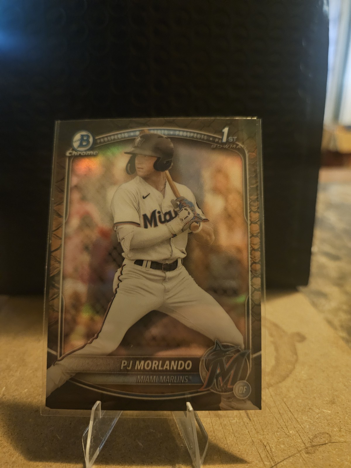 2025 Bowman - Chrome Prospects PJ Morlando #BCP-91 Reptilian Refractor (RC)