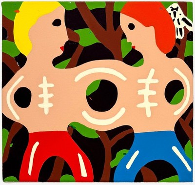 James Ulmer ''Midnigt Connection'' 2019 | Original Painting on Canvas | 14 x 15''
