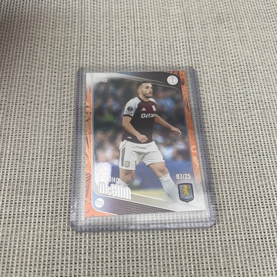 John McGinn /25 - Aston Villa - Topps UCC Carnaval 25/26 - New Set, No Auto