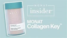 SALE MONAT Collagen Key + Frother 5.29 oz - New / Sealed! Exp 5/2026