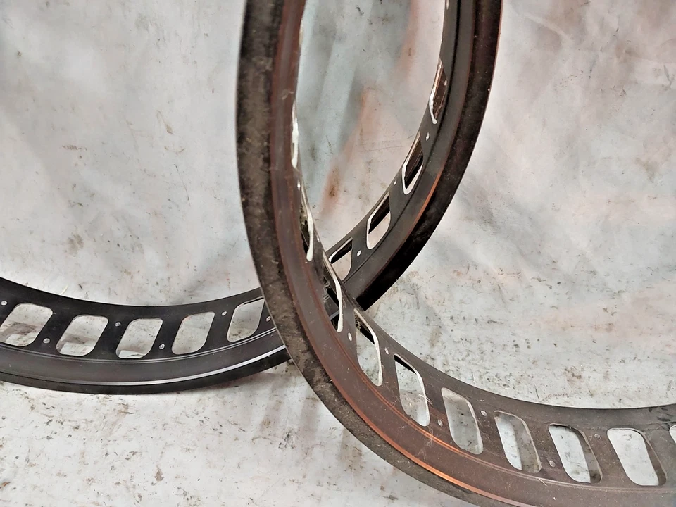 Surly Cutout 2020 26" Fat Bike juego de llantas 36S ancho negro nieve invierno playa crucero~ Foto 3 de 4