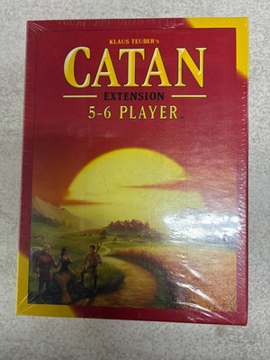 CATAN 5-6 Player Extension 5th Edition Not Standalone Ages 10+ New Sealed
