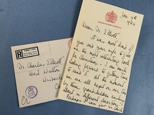Queen Elizabeth II - Rare Autograph Letter Signed To Her Doctor!