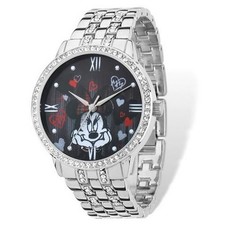 Ladies Disney Minnie Mouse Silver-tone Bracelet Watch