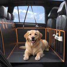 Back Seat Extender Dog Car Seat Cover Waterproof Hammock Hard Bottom - NIB