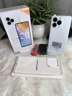 Ulefone  Note 20 Pro Android 14 unlocked 8GB/128GB 50MP 6.75in 4G Dual SIM White